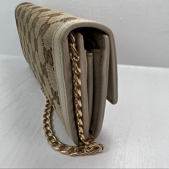 Gucci Beige and Gold Chain Wallet Automatic Gucci - Picture 6 of 14